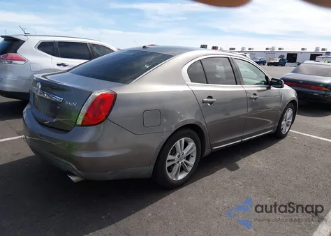 2012 Lincoln Mks z USA, uszkodzony, nr VIN 1LNHL9DR9CG800505